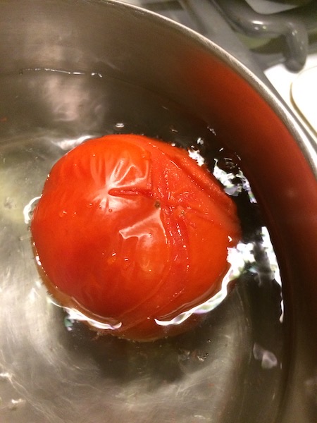 Blanching tomatoes to peel Ageless Gourmet