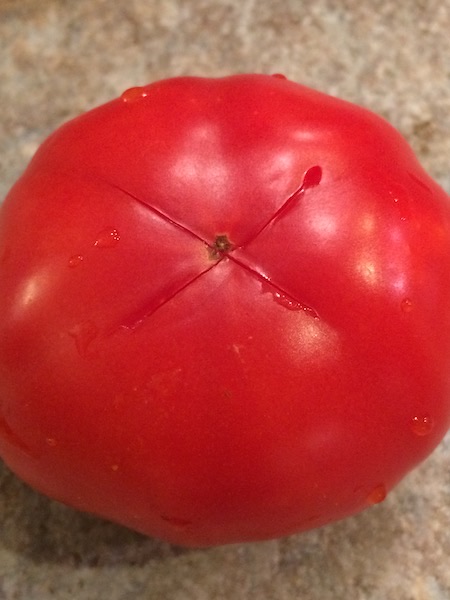 Peeling tomato Ageless Gourmet