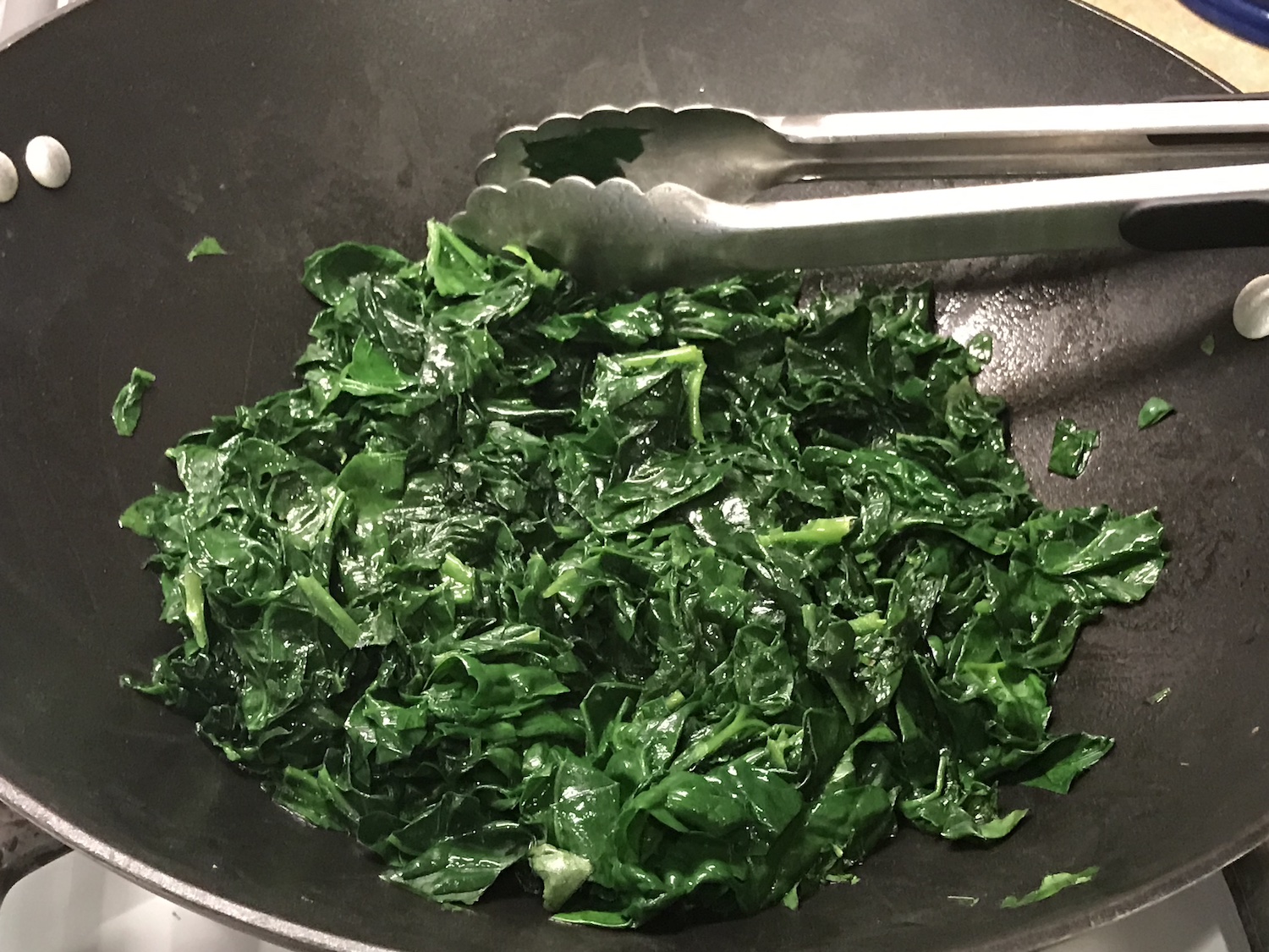 Sautéed Spinach Ageless Gourmet